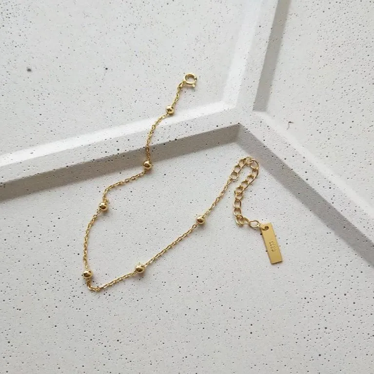 14K Gold-Filled Satellite Bracelet