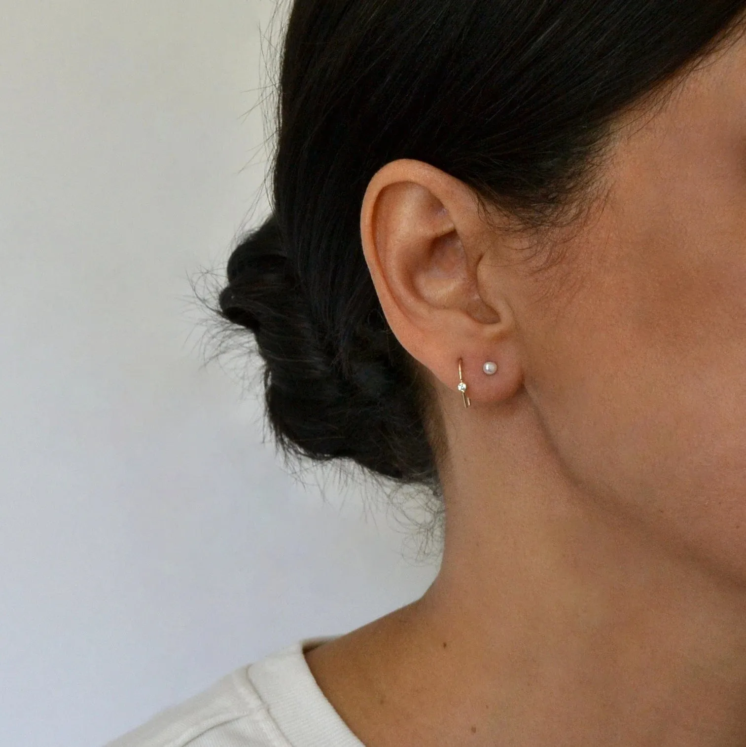 14k Pearl Studs