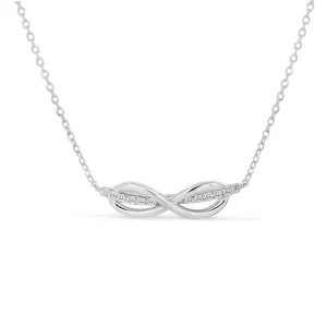 14KW 10D0.15CT,INFINITY WITH BAR NK (118N401099W14DI1)