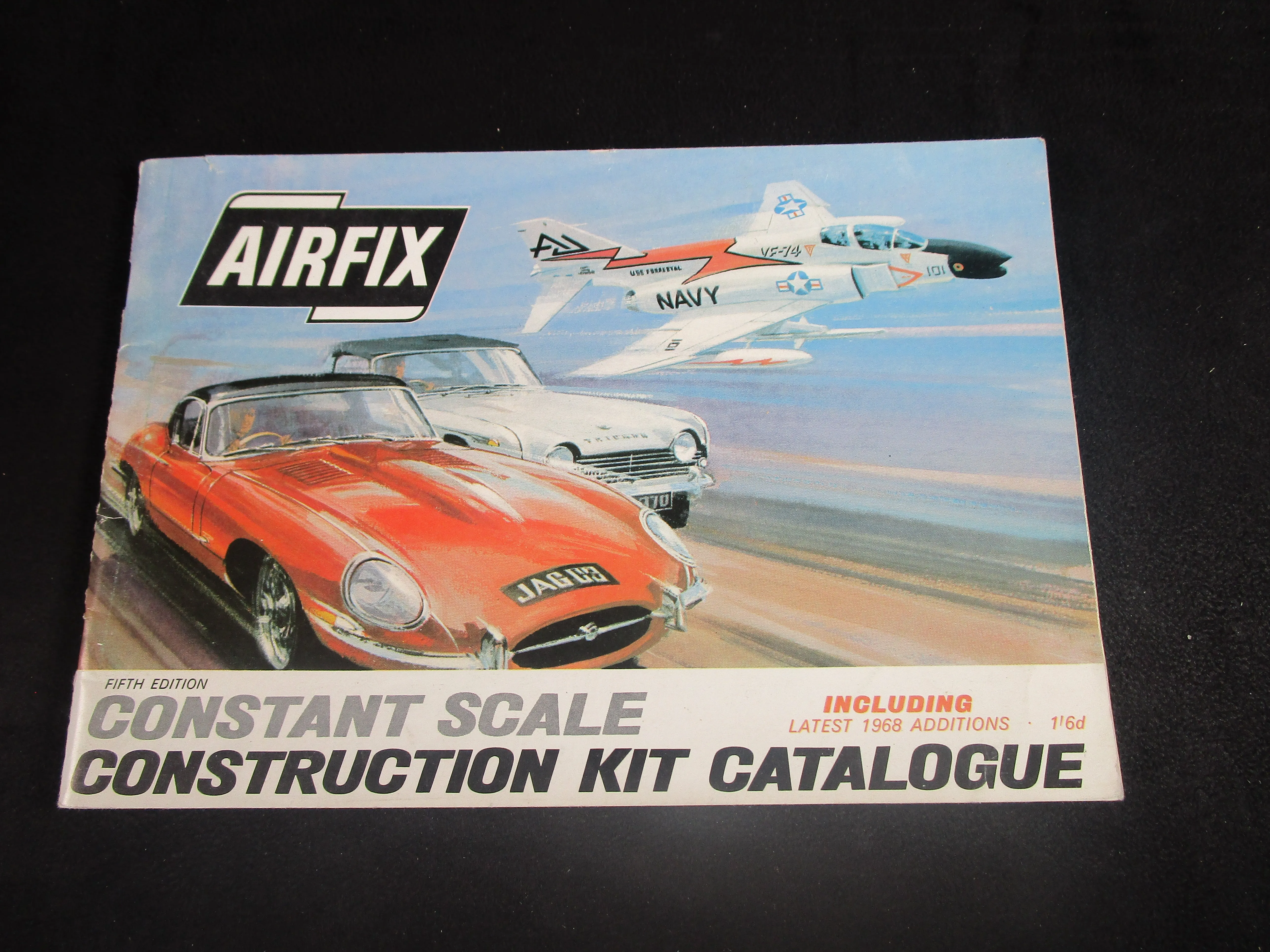 Airfix Fifth Edition Construction Kit Catalogue including Latest 1968 Additions, Very Near Mint!