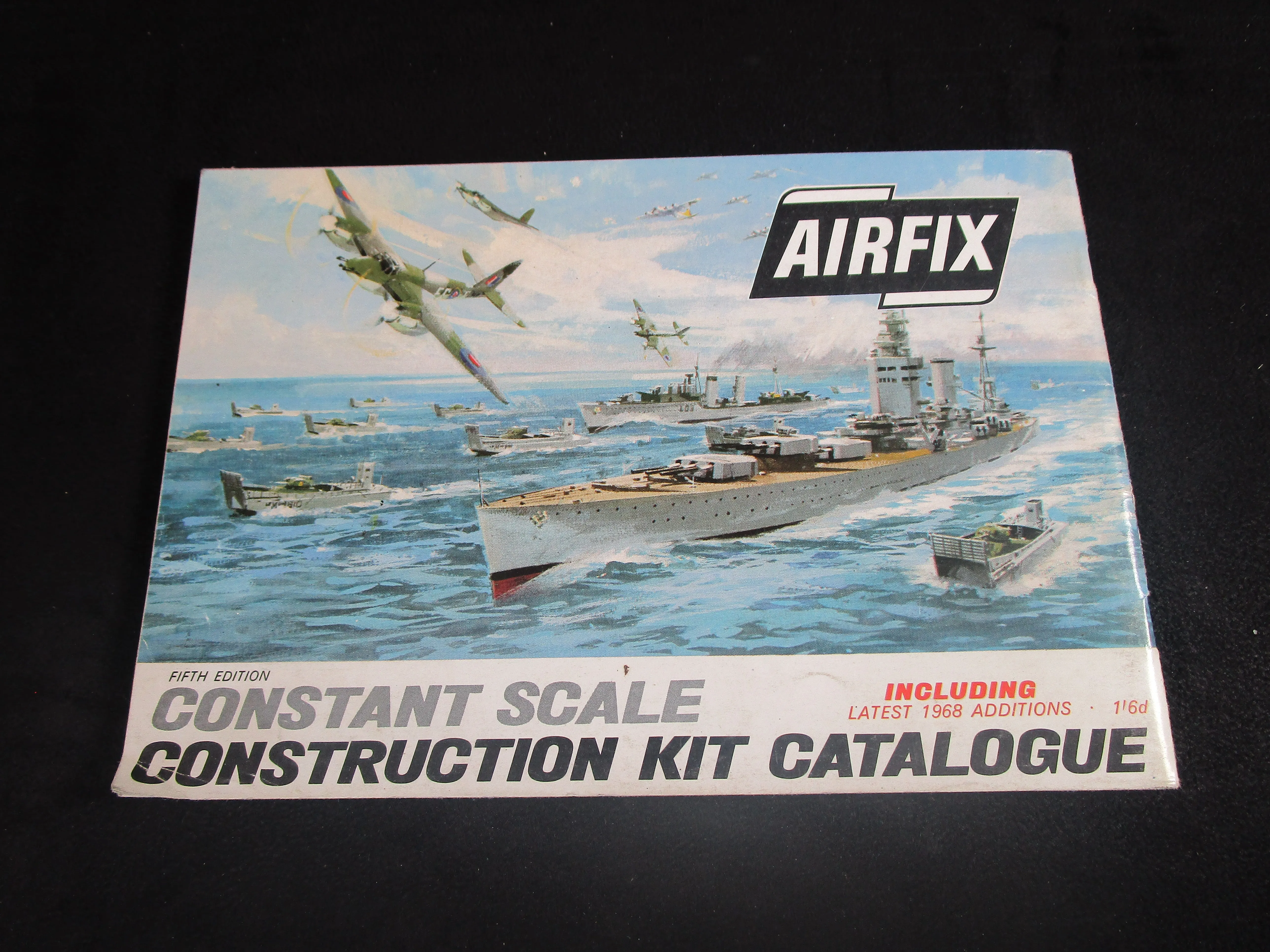 Airfix Fifth Edition Construction Kit Catalogue including Latest 1968 Additions, Very Near Mint!