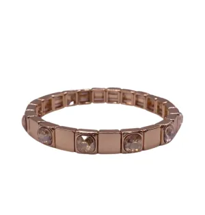 Amber Gem Squared Bracelet