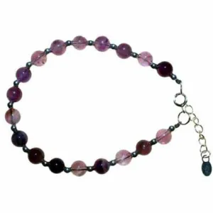 Amethyst & Silver Bracelet