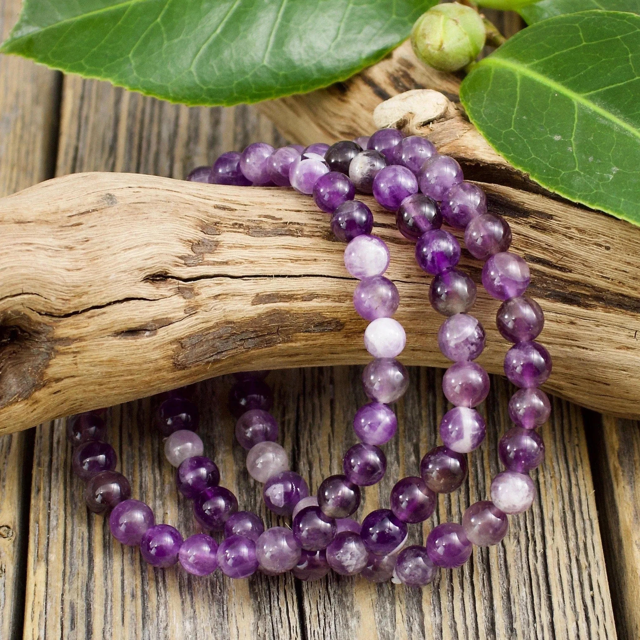Amethyst Bracelet - 6mm
