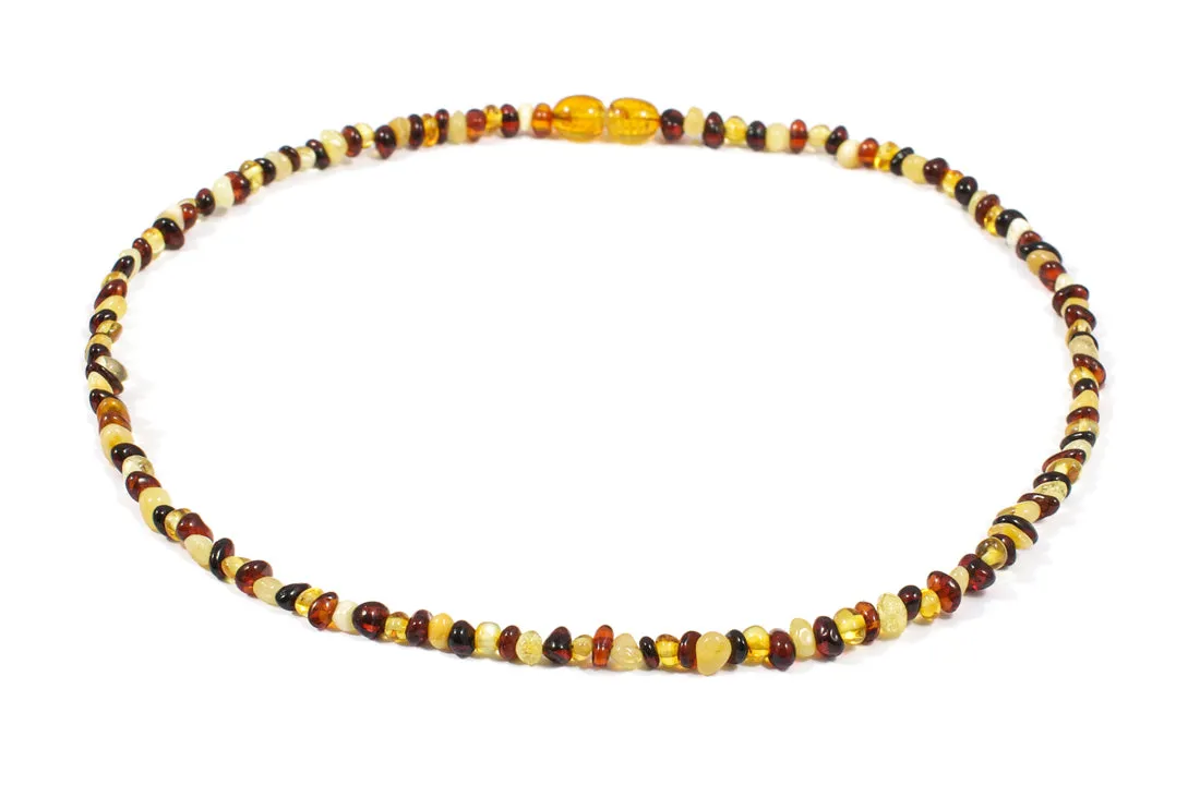 BALTIC AMBER NECKLACE UNISEX  - A TOUCH OF A HARMONY