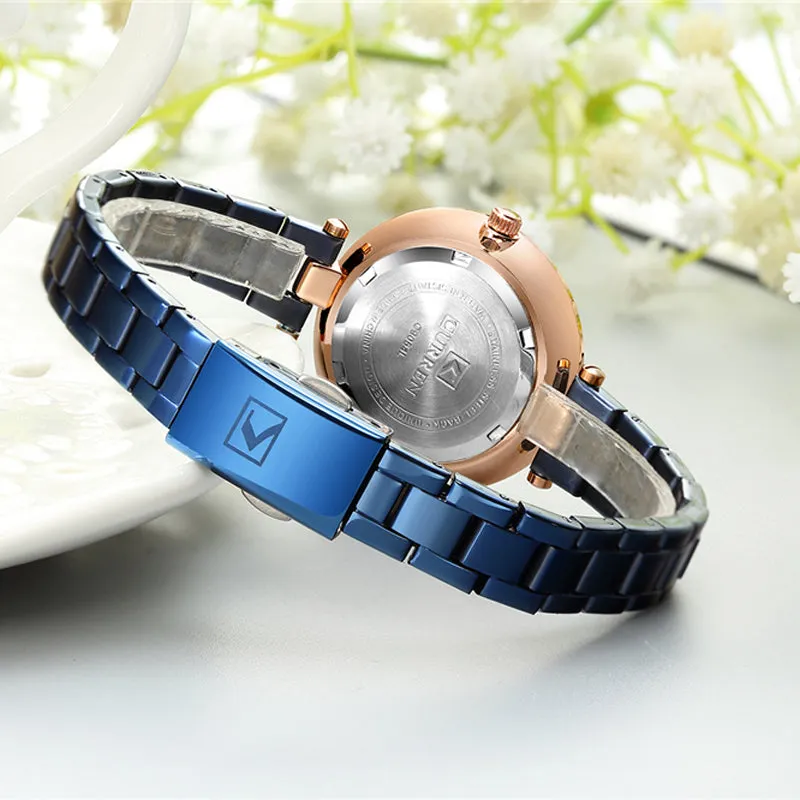 Blue Bracelet. Classy Fashion Wrist Watch
