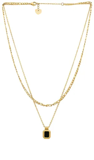 BRACHA Robyn Necklace in Metallic Gold