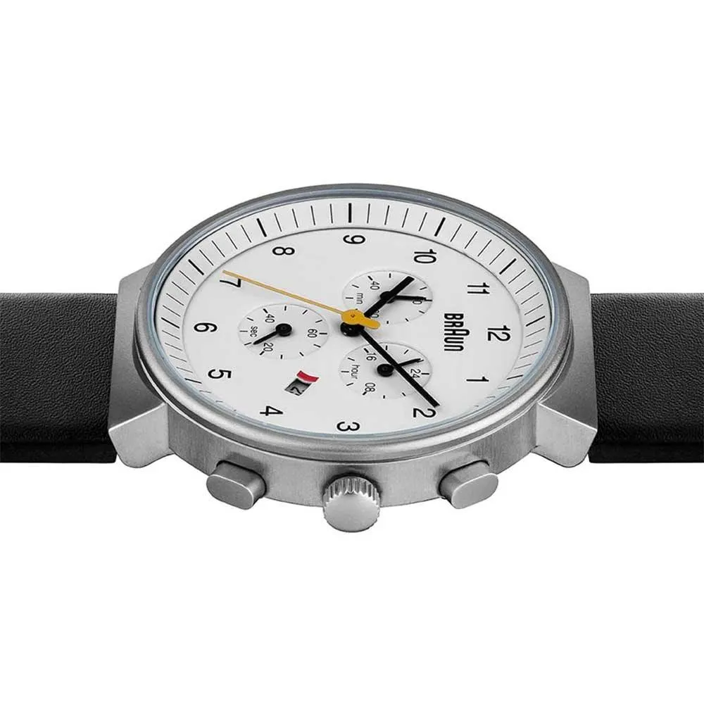 Braun Classic Chronograph Watch BN0035WHBKG