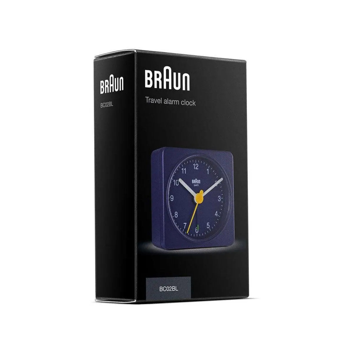 Braun Classic Travel Alarm Clock BC02BL