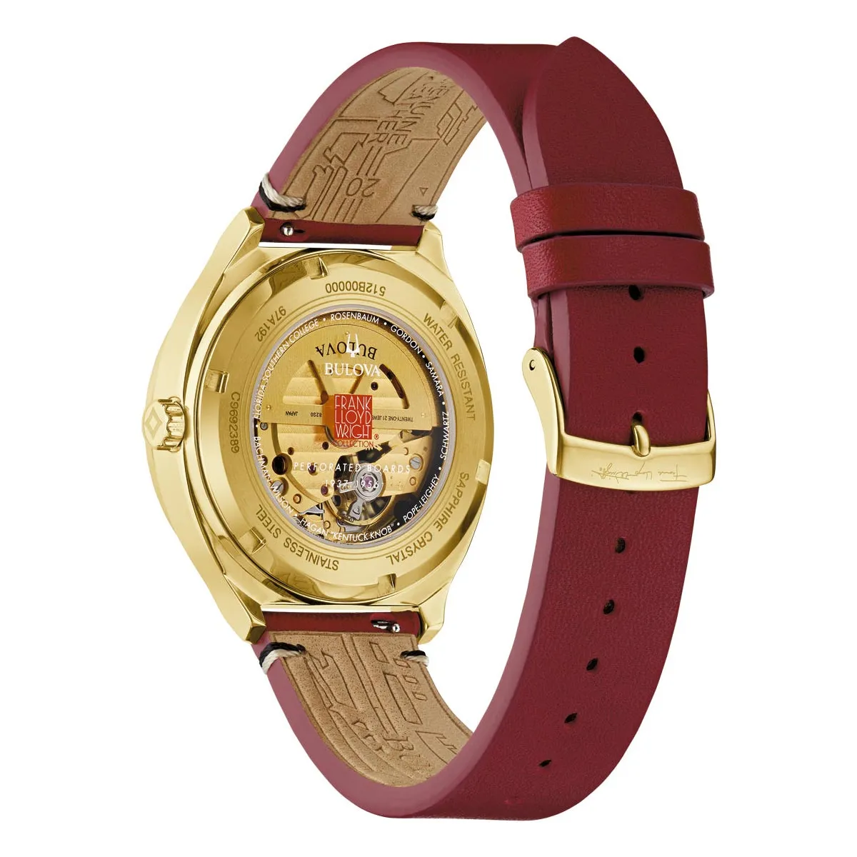 Bulova Frank Lloyd Wright USONIA 97A192