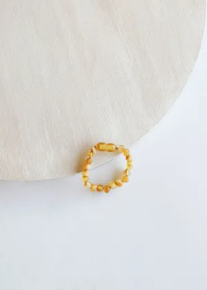 CanyonLeaf Kids Amber Bracelet, Raw Honey