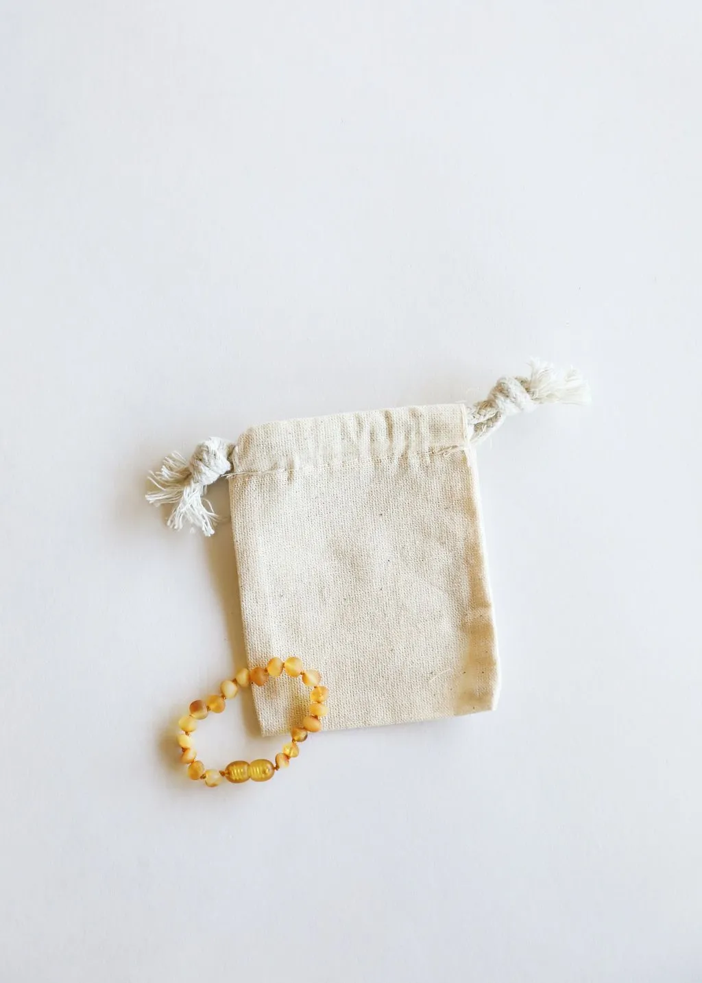 CanyonLeaf Kids Amber Bracelet, Raw Honey