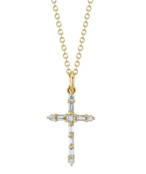 Diamond Cross Necklace