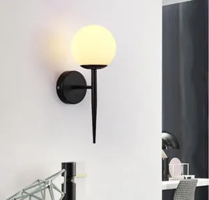Doris Frosted Wall Light | Ivanka Lumiere