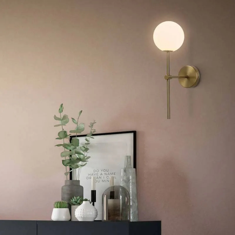 Doris Frosted Wall Light | Ivanka Lumiere