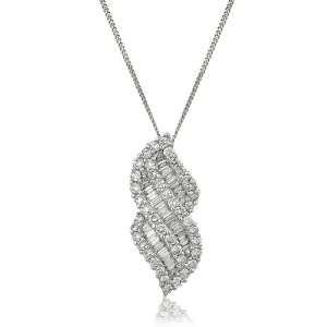 Fancy Diamond Drop Pendant