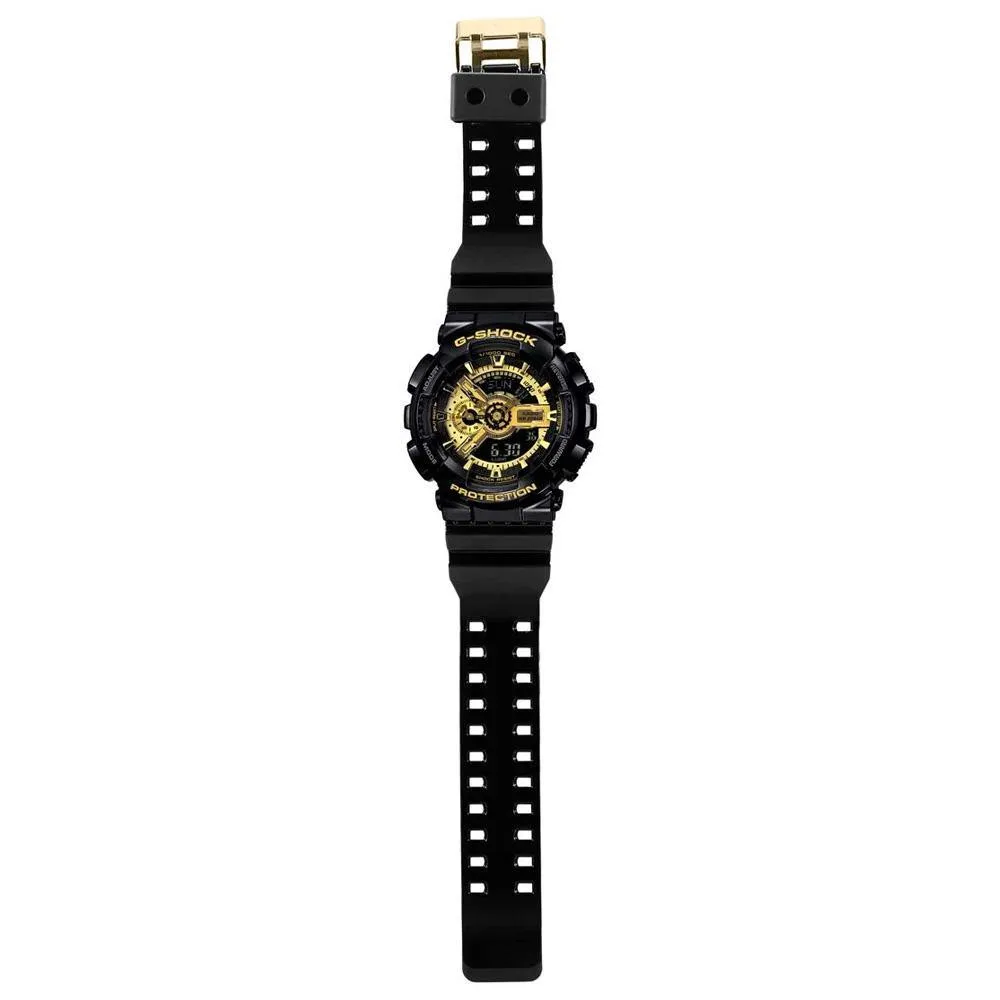 G-Shock Black Gold Watch GA-110GB-1A