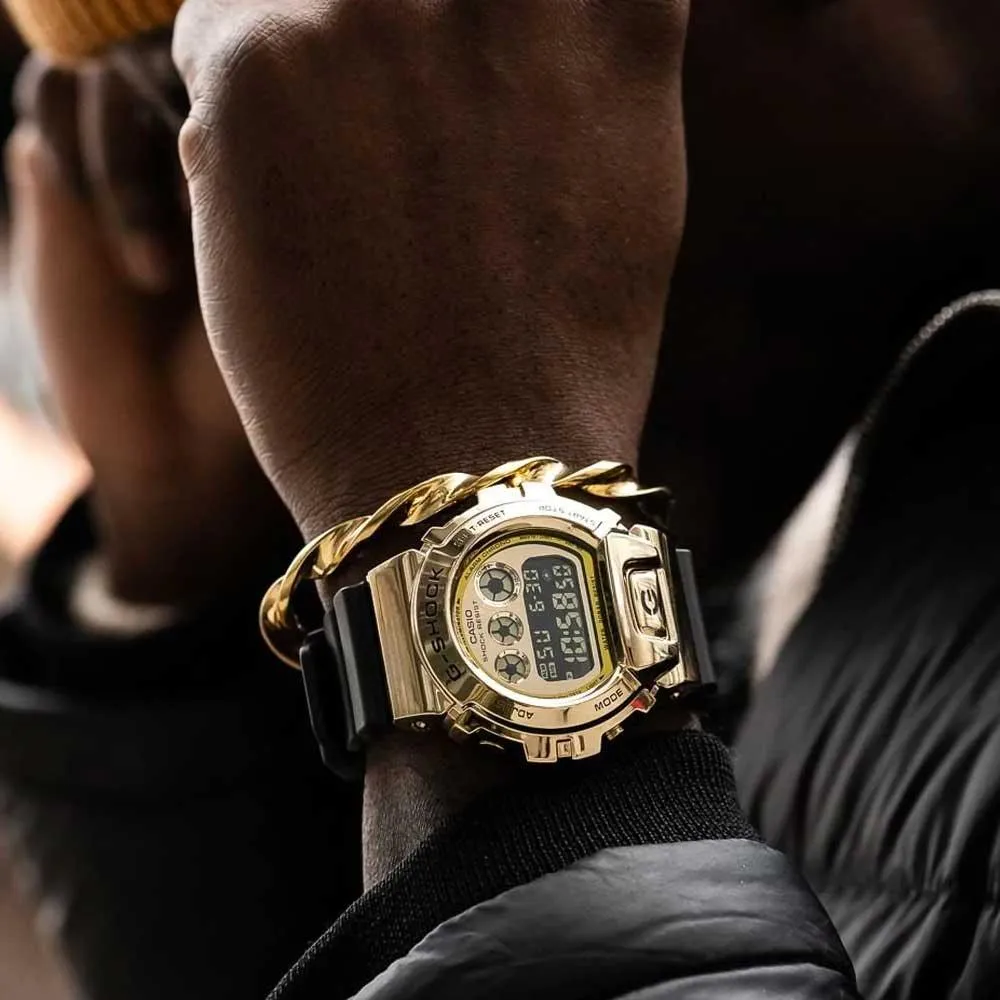 G-Shock Metal Bezel Watch GM-6900G-9