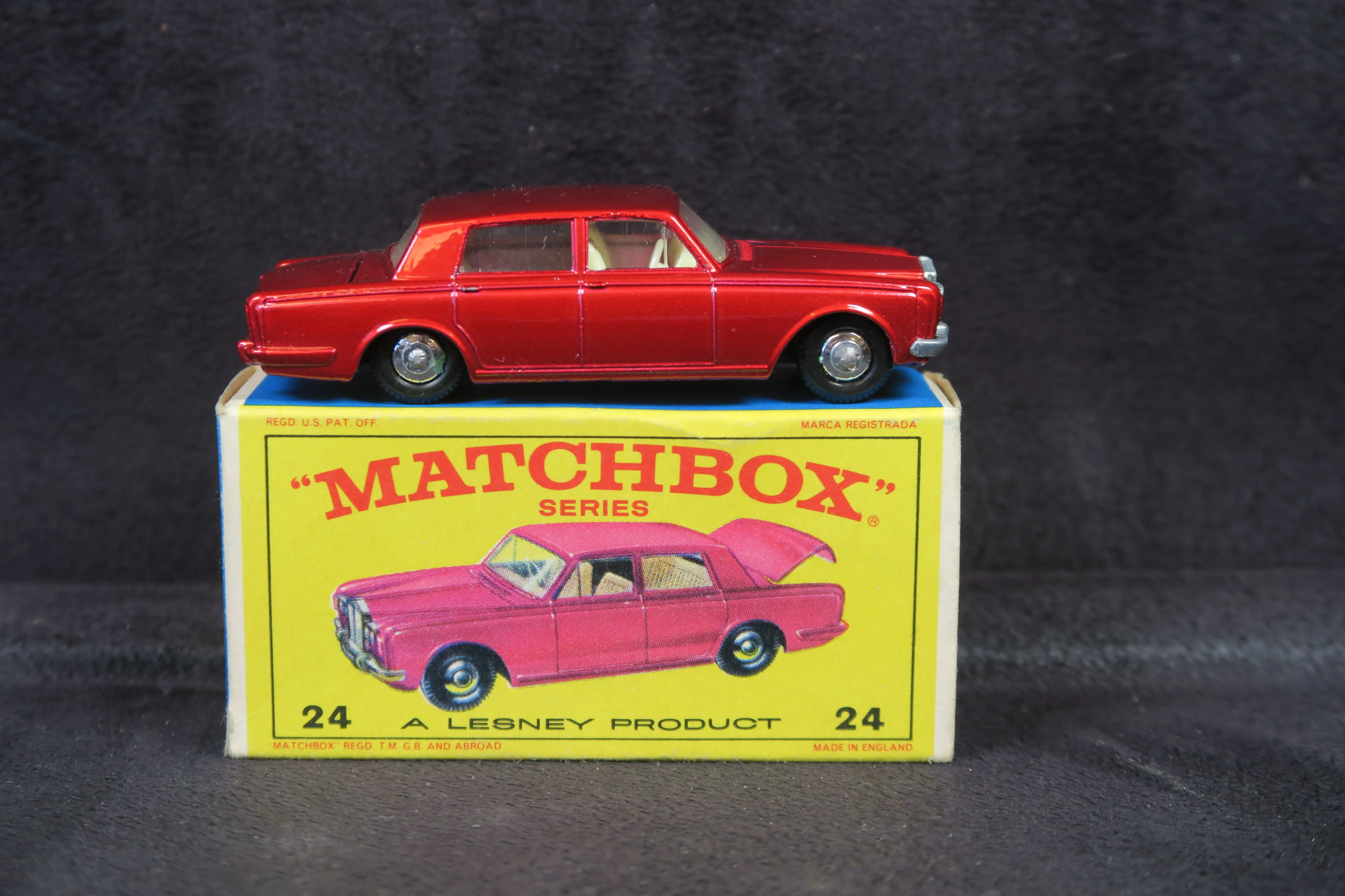 Matchbox 24 Rolls-Royce Silver Shadow, 99.9% Mint/Boxed!