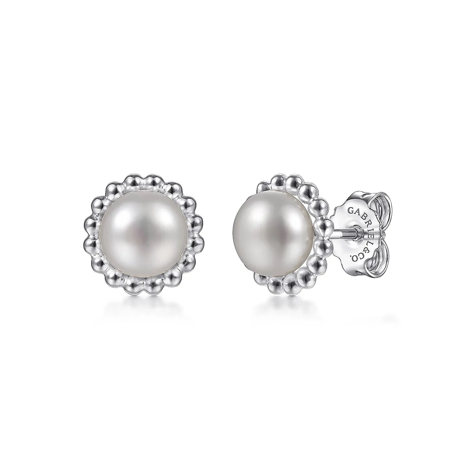 Pearl & Bead Stud Earrings