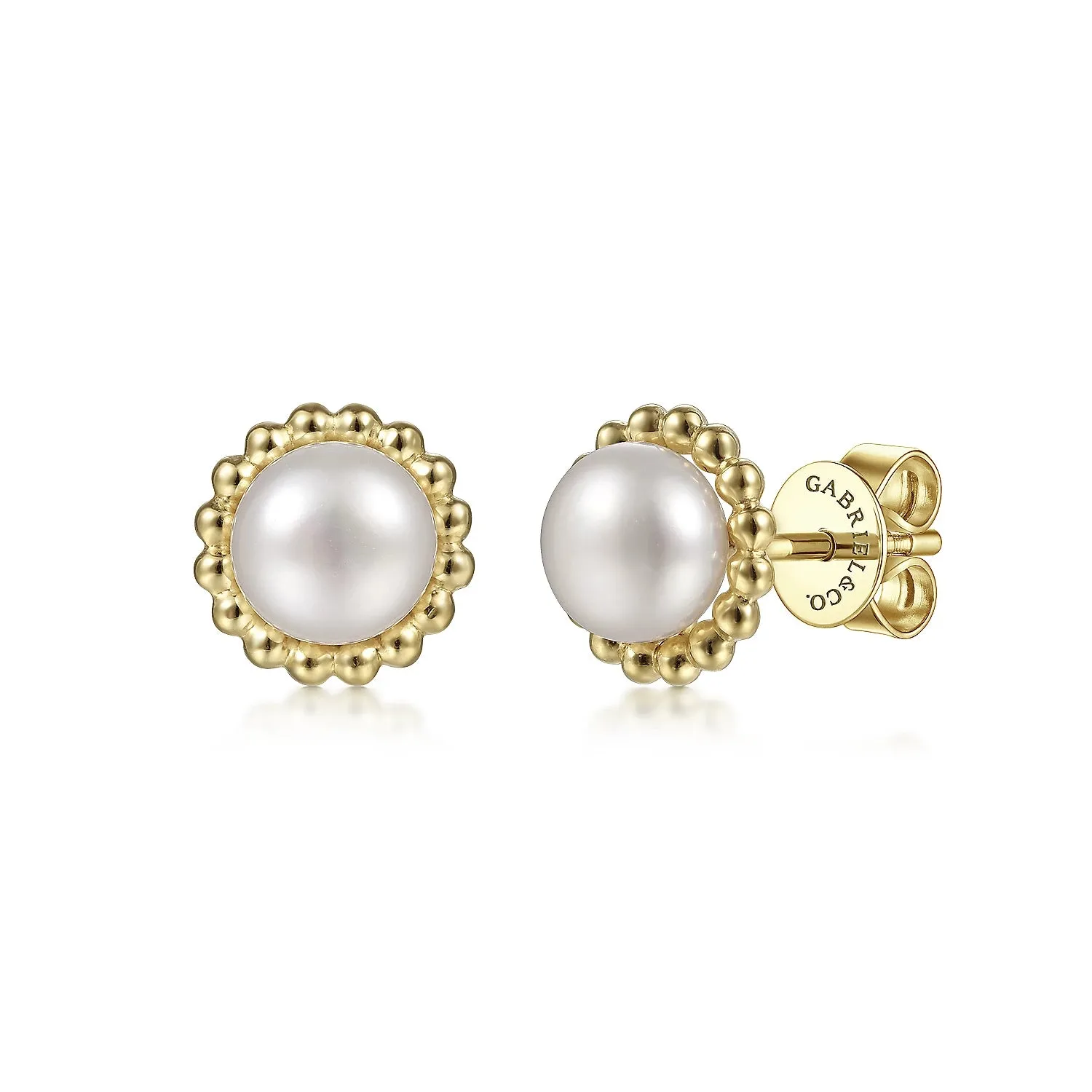 Pearl & Bead Stud Earrings