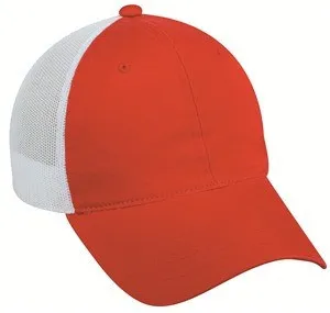 Platinum Series Heavy Cotton Front Mesh Back Cap