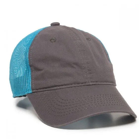 Platinum Series Heavy Cotton Front Mesh Back Cap