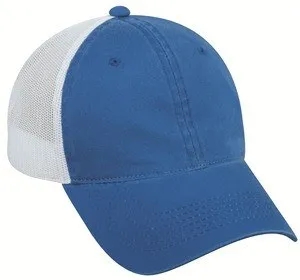 Platinum Series Heavy Cotton Front Mesh Back Cap