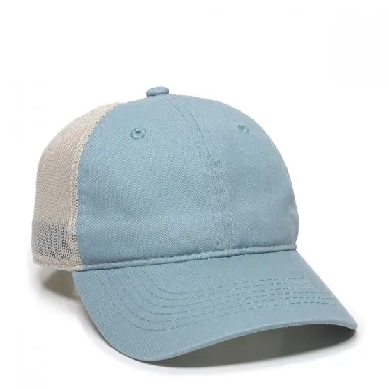 Platinum Series Heavy Cotton Front Mesh Back Cap