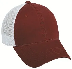Platinum Series Heavy Cotton Front Mesh Back Cap