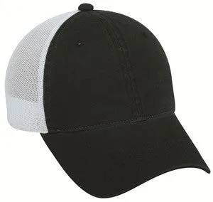 Platinum Series Heavy Cotton Front Mesh Back Cap