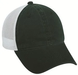 Platinum Series Heavy Cotton Front Mesh Back Cap