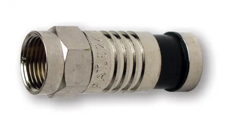 Platinum Tools 18006 F-Type RG6 Compression Connector 100-Pack