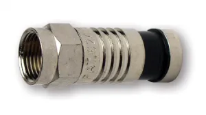 Platinum Tools 18006 F-Type RG6 Compression Connector 100-Pack