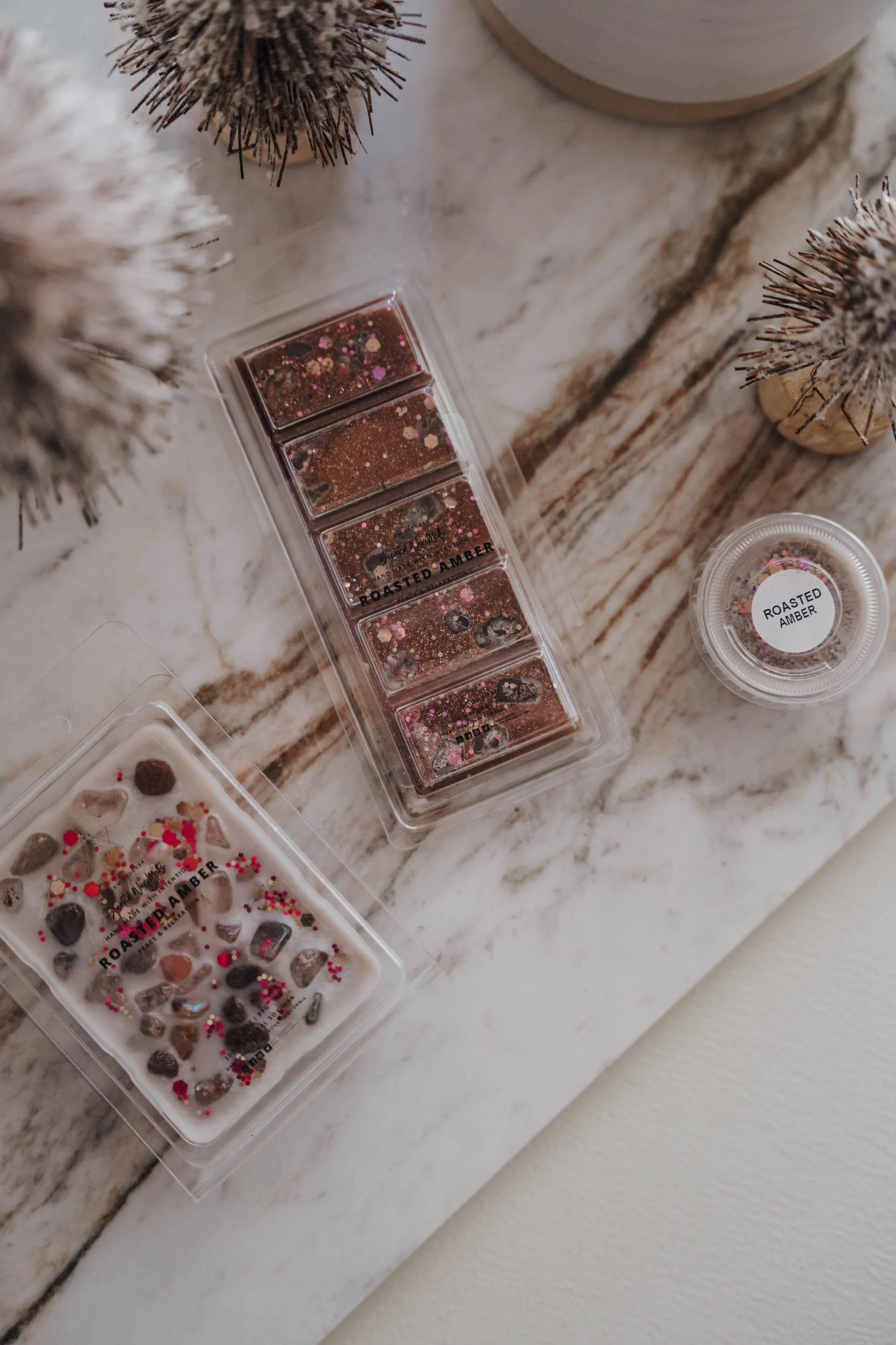 Roasted Amber Scented Candle Wax Melts