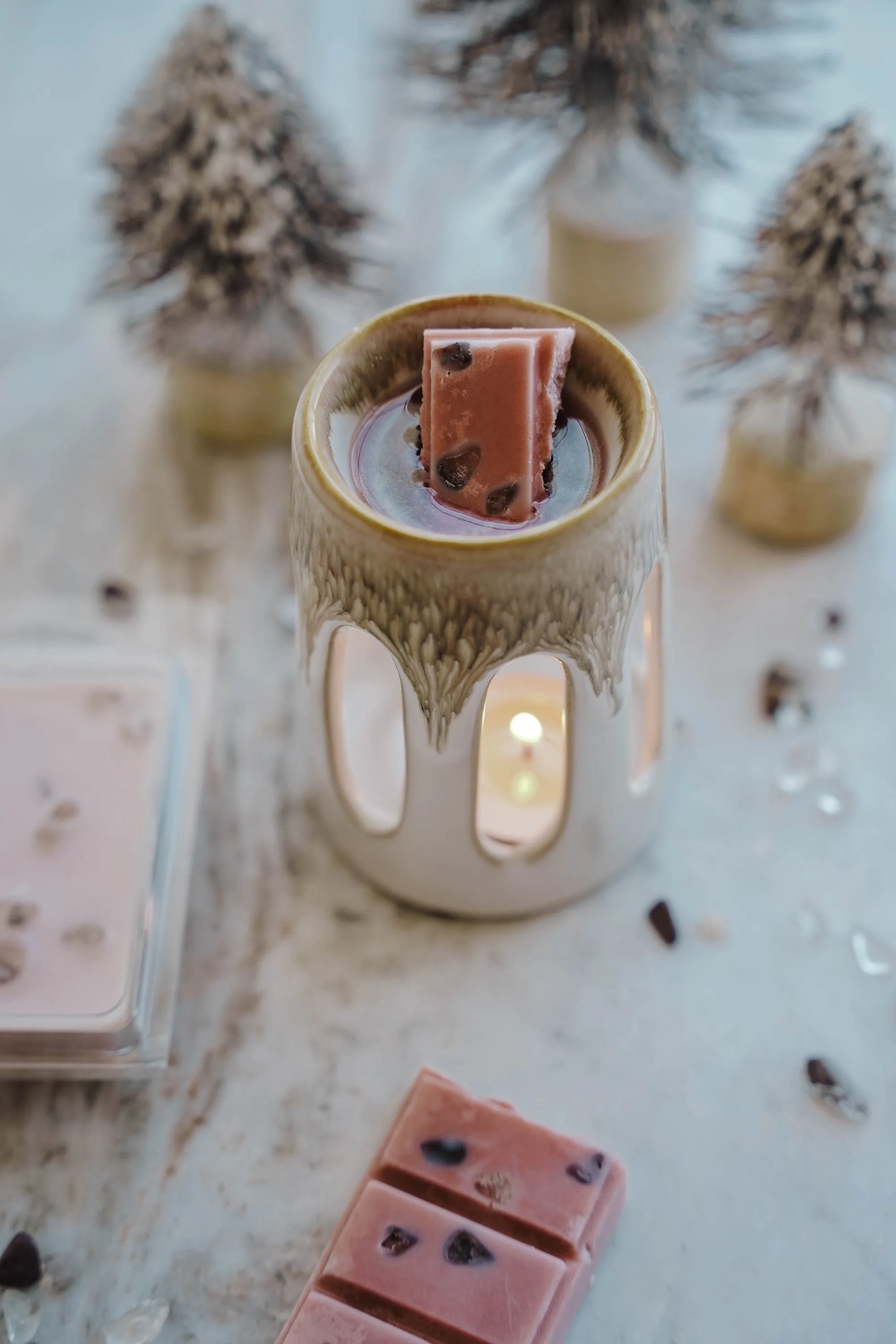 Roasted Amber Scented Candle Wax Melts