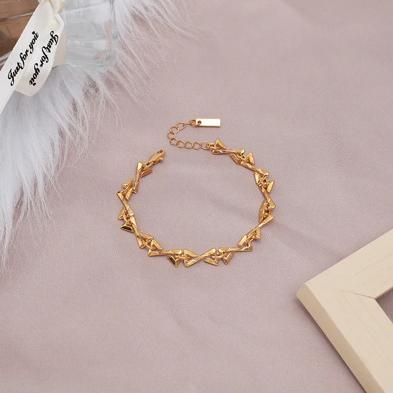 Simple Couple Bracelet Male Ins Cold Wind