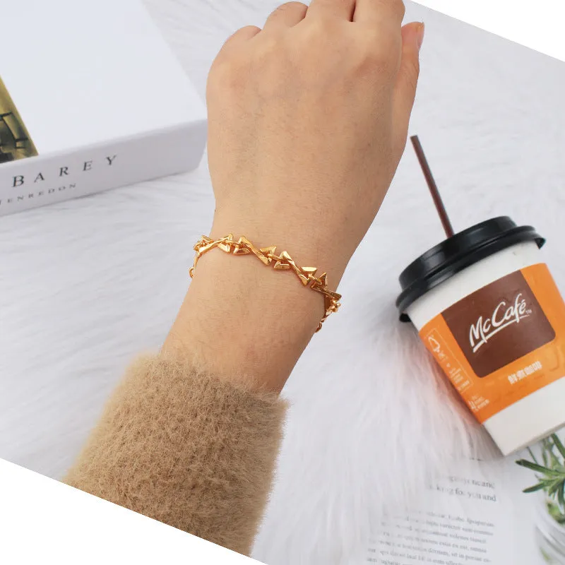 Simple Couple Bracelet Male Ins Cold Wind