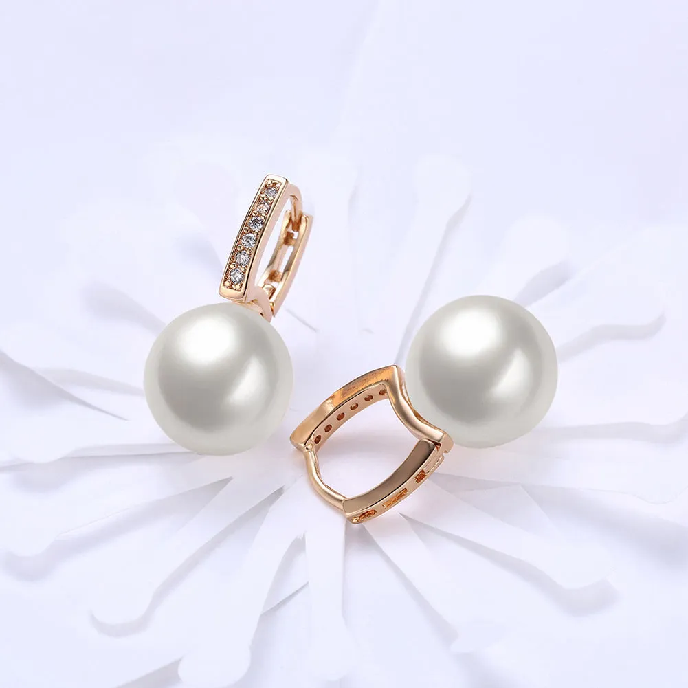 SKMEI LKN024 Pearl Earrings Drops for Ladies