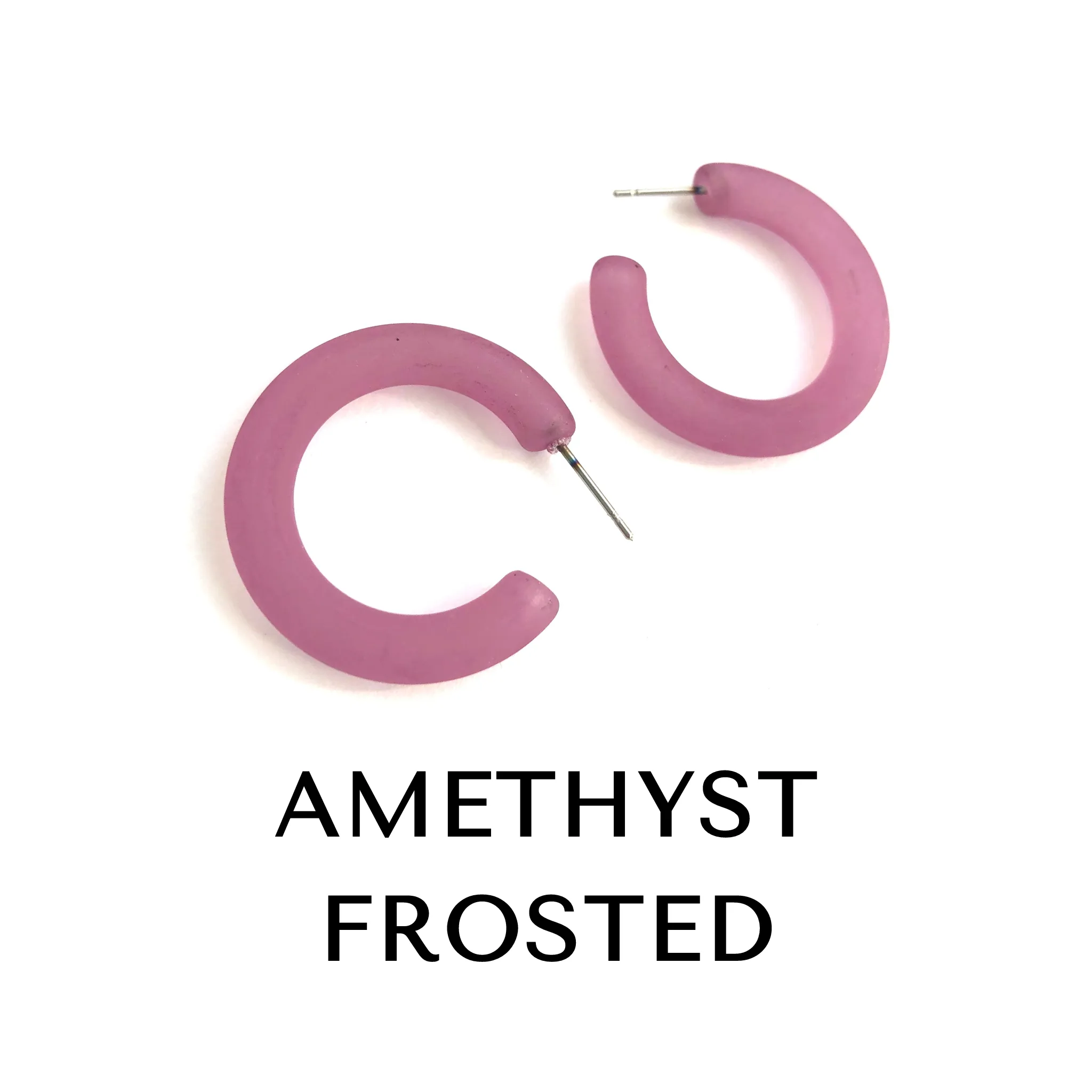 Tube Hoop Earrings