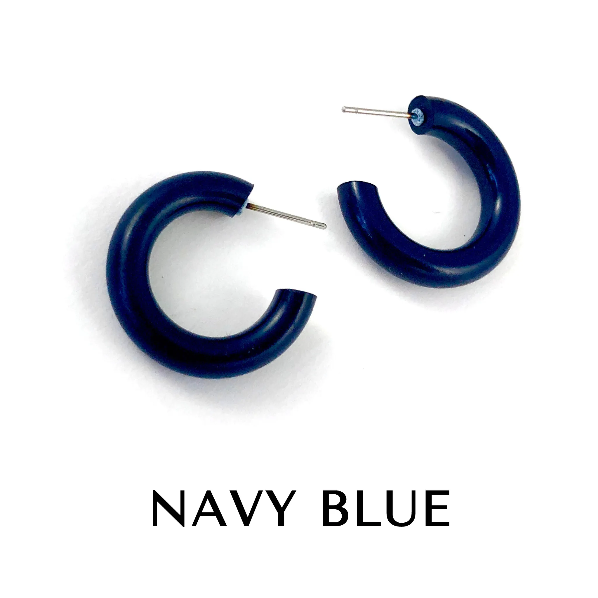 Tube Hoop Earrings