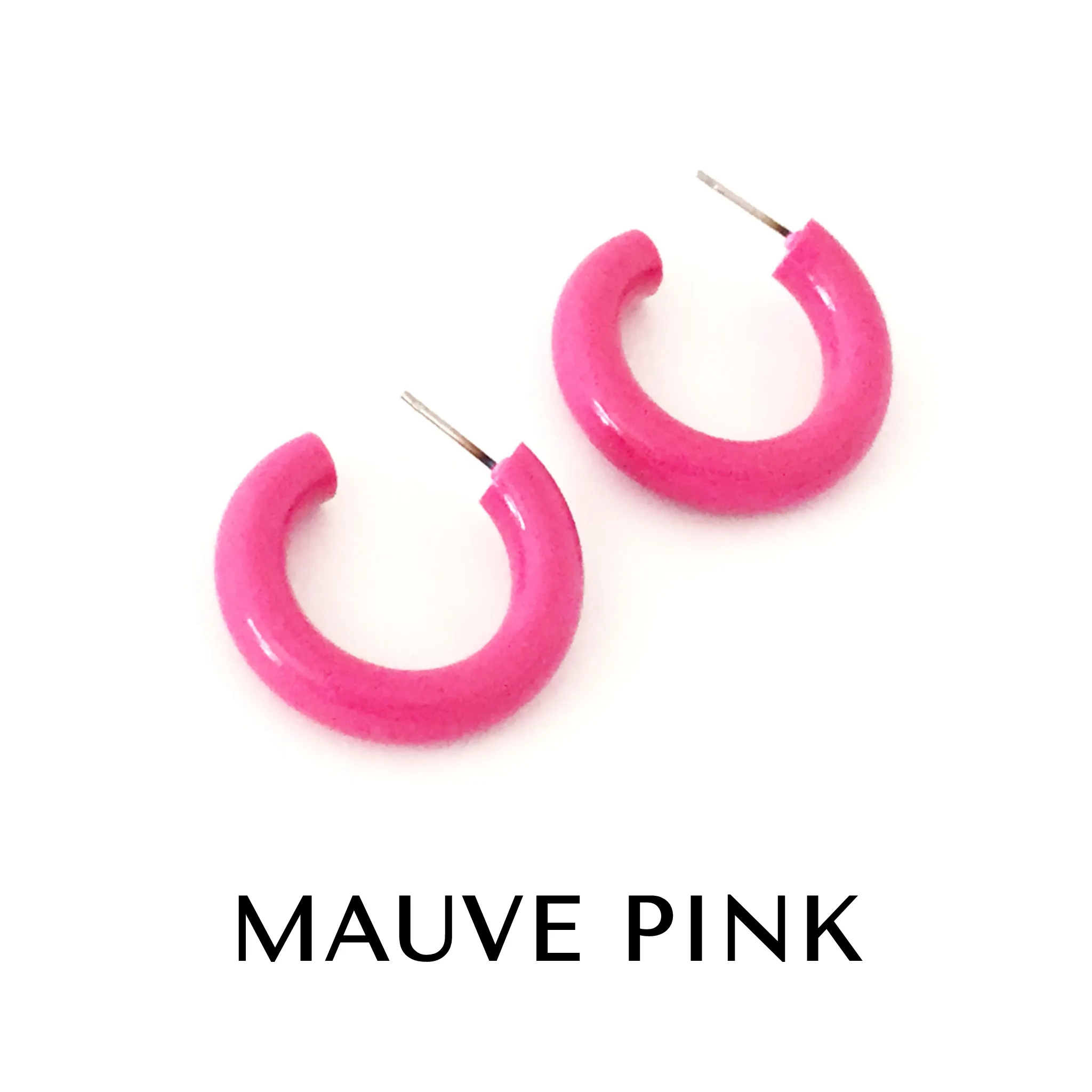 Tube Hoop Earrings