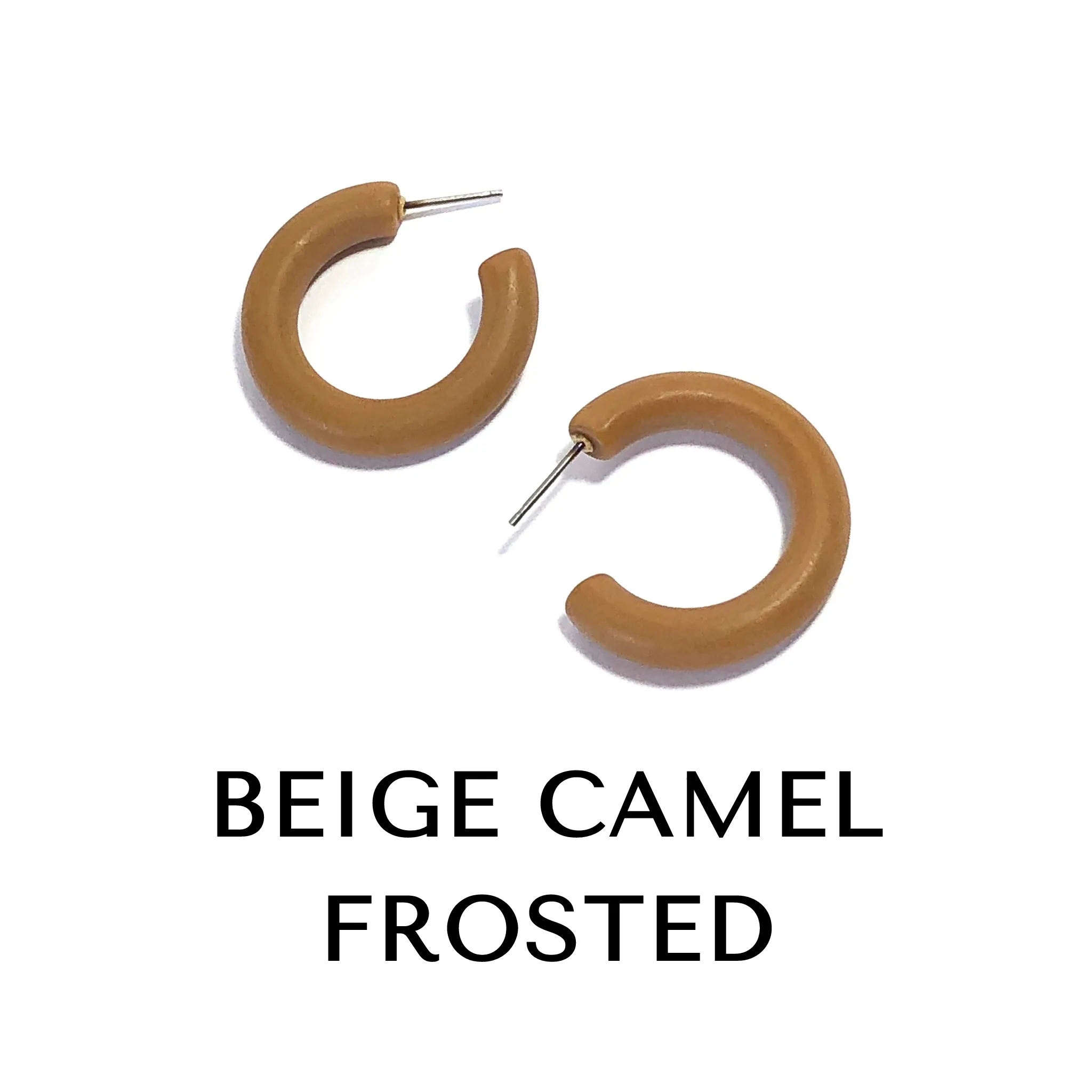 Tube Hoop Earrings