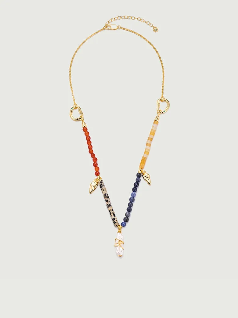 Willow Mix Gemstones Necklace