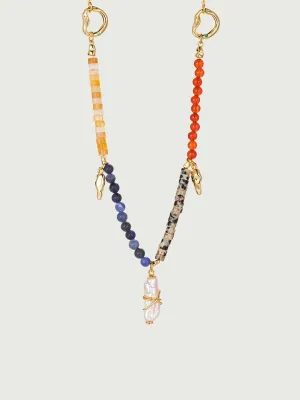 Willow Mix Gemstones Necklace